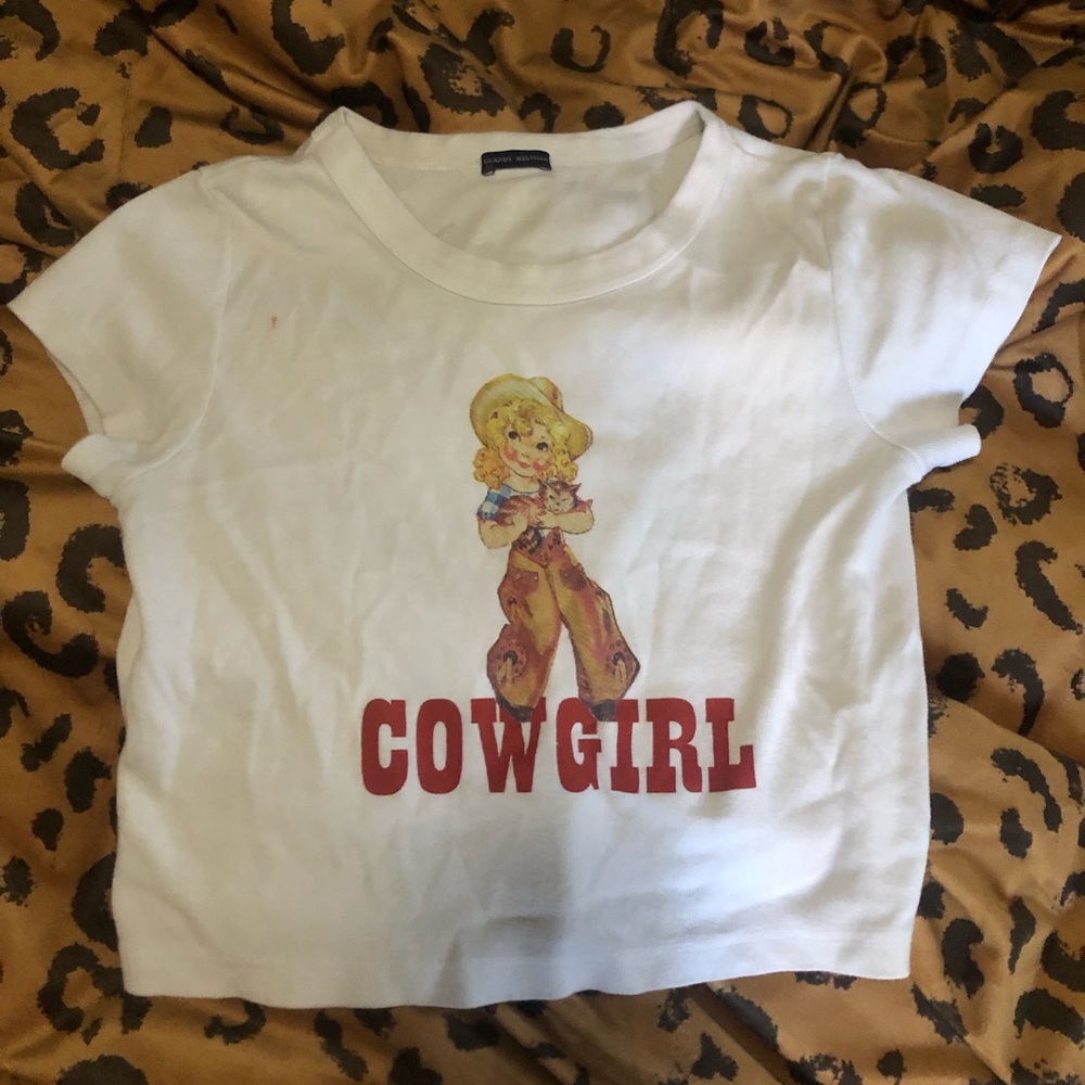 Brandy Melville Cropped Tee